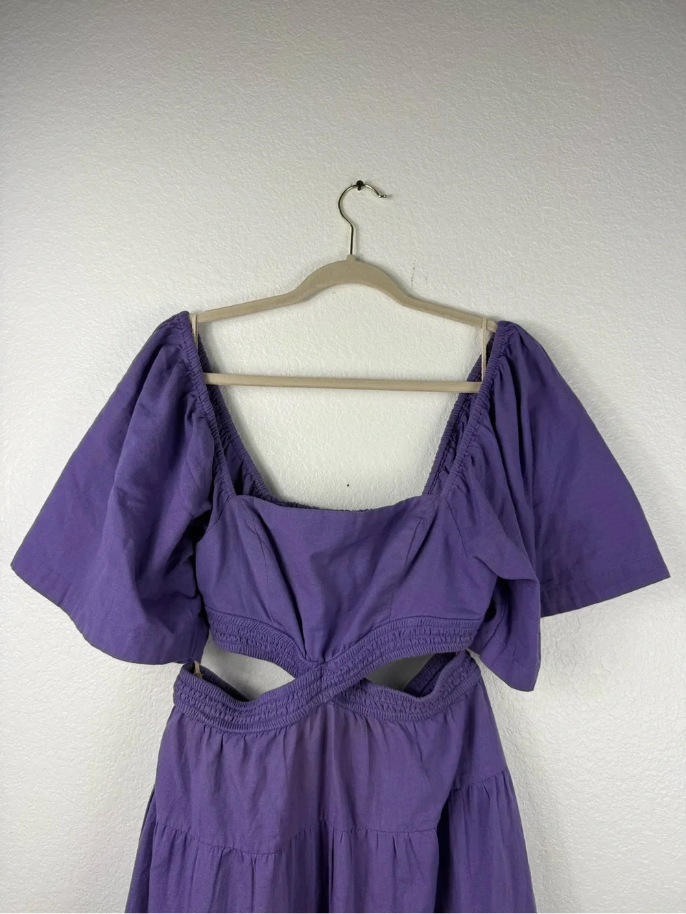 FREE PEOPLE Cross of Sunlight Mini Dress size S